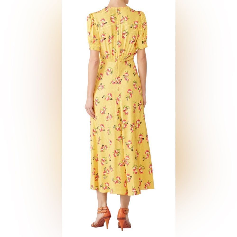 Jill Jill Stewart Puff Sleeve Floral Dress Size 8 - Picture 2 of 8